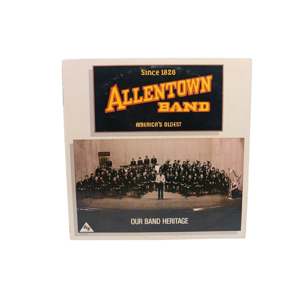 Allentown Band Our Band Heritage Vinyl LP America's Oldest Since 1928